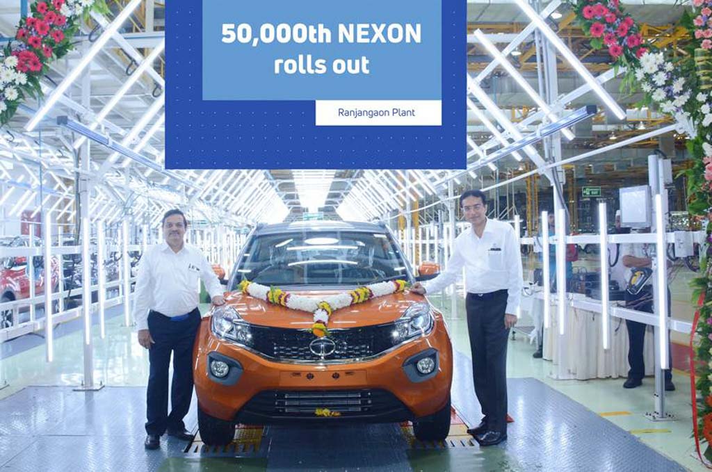 Tata Nexon Reaches 50,000 Production Milestone In India