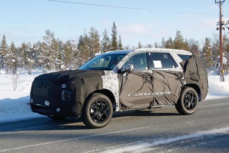 Upcoming Eight-Seat Hyundai SUV Spotted Testing 2