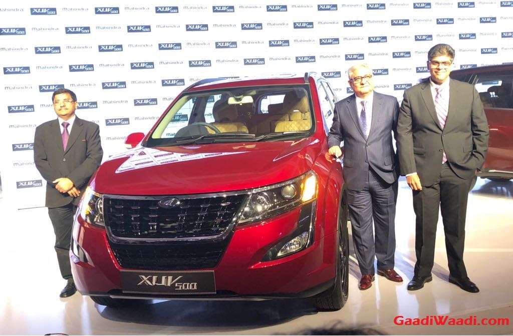 2018 Mahindra XUV500 Facelift Launched In India At Rs. 12.32 Lakh