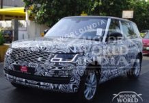 2018 Range Rover Facelift Spied In India