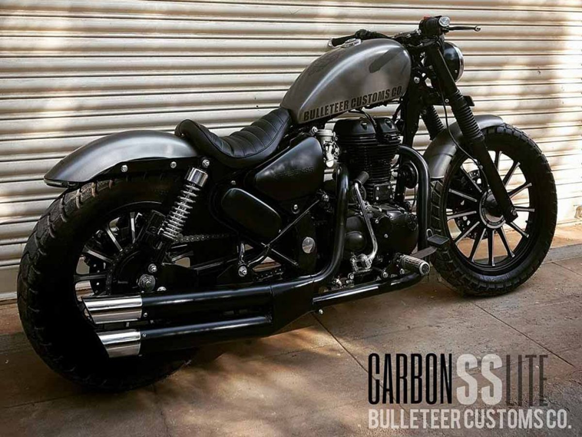 Carbon Ss Lite By Bulleteer Customs Is Menacing In All Respects