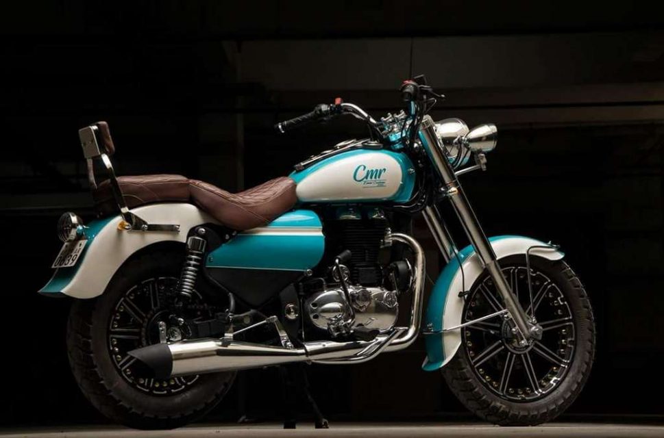 Eimor Customs' Cerulean Is A Harley-Inspired Royal Enfield Bullet 350 4