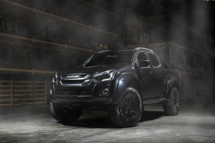 Isuzu D-Max AT35 Stealth Edition Ditches Chrome For All Black Theme
