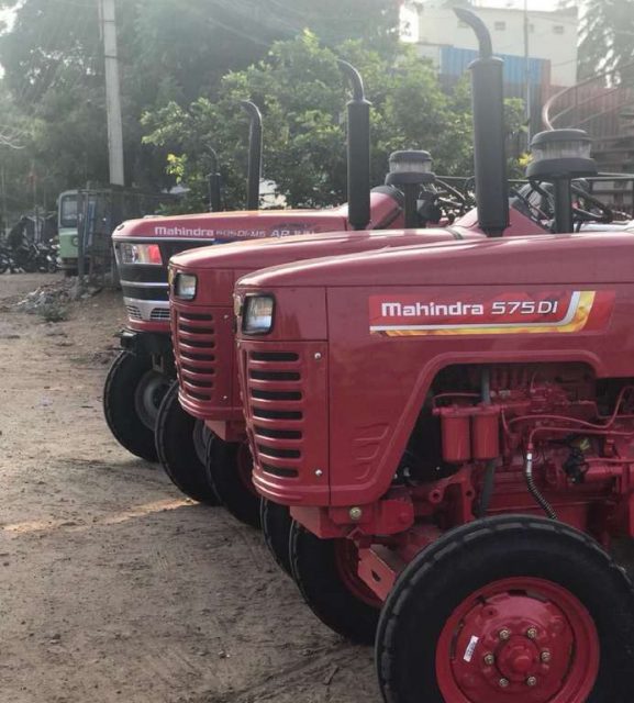 Mahindra tractor sales fy18 1