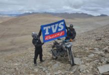 TVS Apache RTR 200 4V Enters Limca Record Books For Highest Altitude Ever Reached By A Motorcycle 1