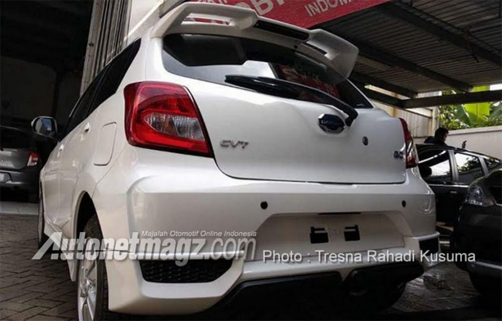 2019 Datsun Go Facelift Spied With Exterior Changes And CVT Badge 3