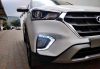 Hyundai-Creta-Facelift-LED-DRLs-spotted-at-dealership-front