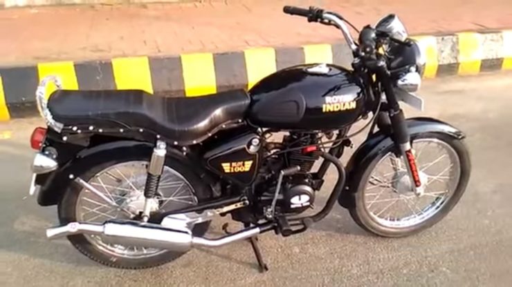 This Stunning Royal Indian 100 Is A Clone Of Original Royal Enfield