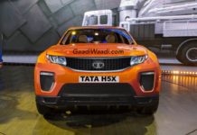TATA H5X SUV RENDERED FRONT