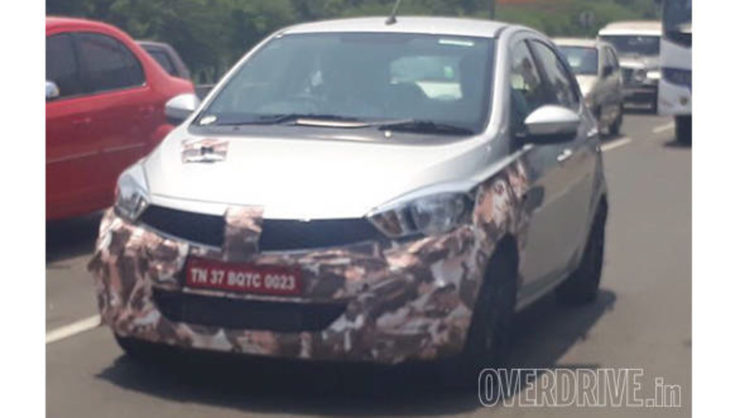 Tata Tiago JTP Spied Testing In India Ahead Of Launch
