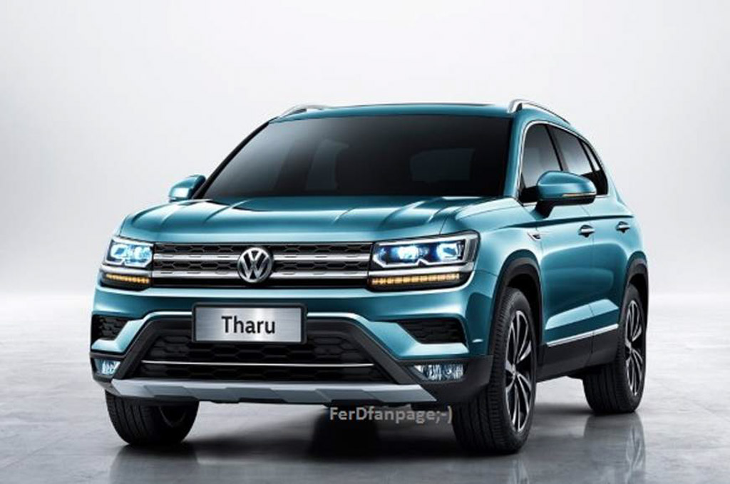 Volkswagen Tharu (Rebadged Karoq) Official Images Leaked Online