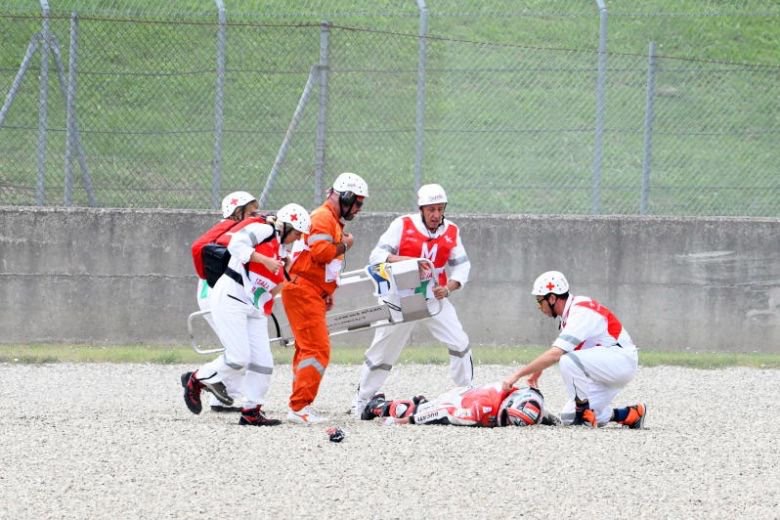 Ducati Rider Michele Pirro Involved In Horrific MotoGP Crash 2