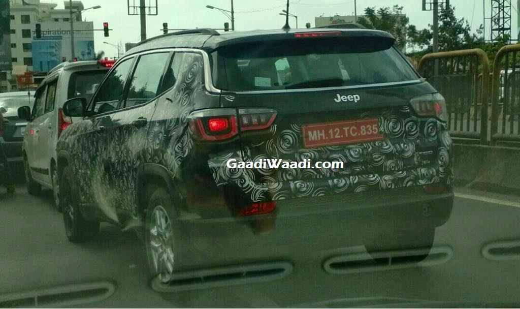 Jeep Compass Trailhawk Spied Testing Ahead Of Launch