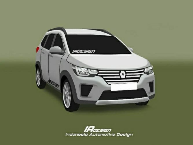 Renault Compact MPV Rendered