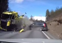 Volvo Truck Accident