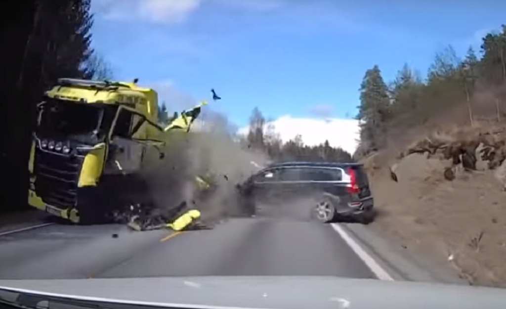 Volvo Truck Accident