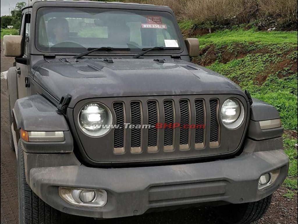 All-New Jeep Wrangler 4x4 Spotted Again In India; Launch Likely In 2019