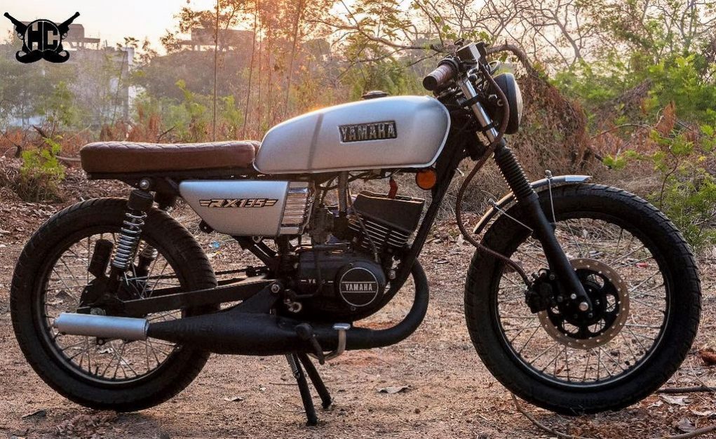 This Restored Yamaha Rx 135 Is Bold And Pretty