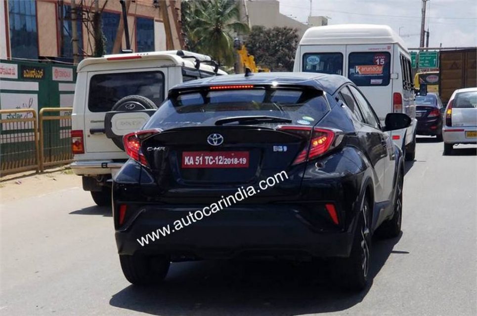 Toyota CH-R Spotted Testing In India 1