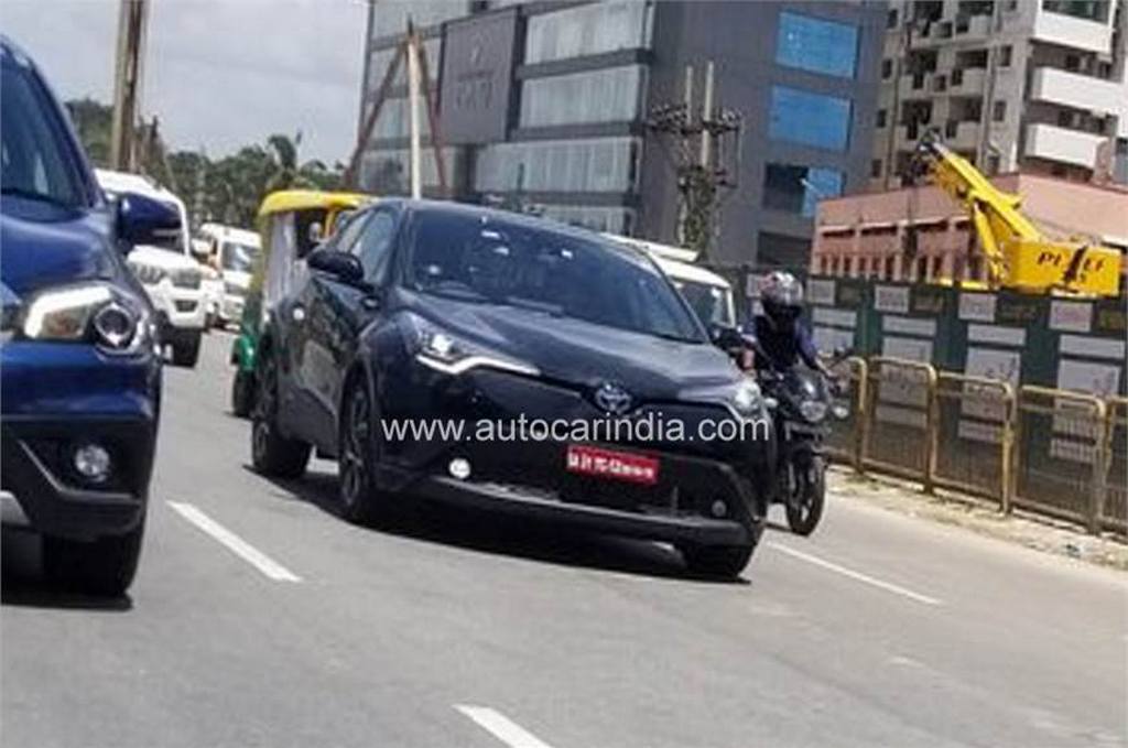 Toyota CH-R Spotted Testing In India