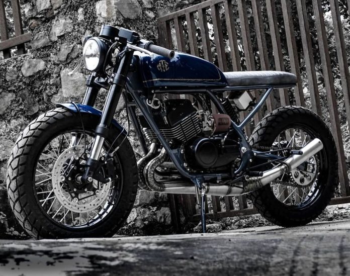 this yamaha rd350 café racer is a dream machine for every rd enthusiast