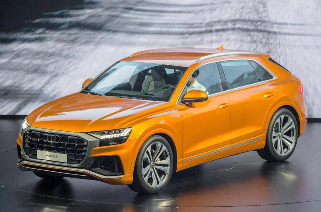 Flagship Audi Q8 SUV Makes Public Debut; India Launch Likely In 2019 (audi q8 pricing )