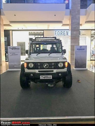 Force Gurkha Xtreme Displayed India Launch, Price, Specs, Features 1