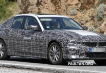 India-Bound BMW 3-Series Electric Version Front