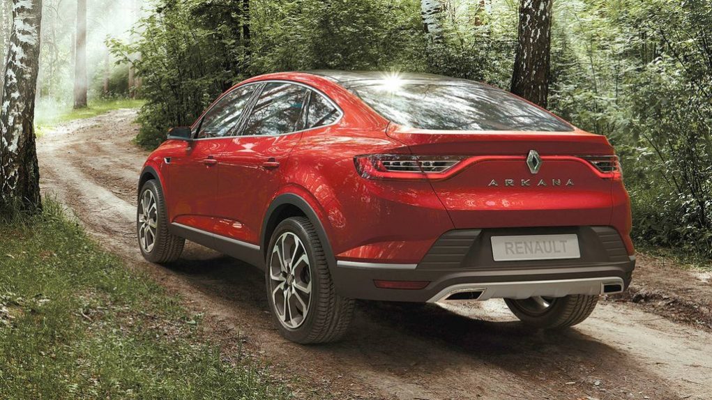 Renault Arkana Coupe SUV Officially Revealed