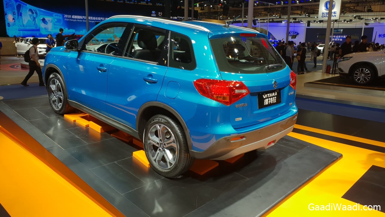 Suzuki Vitara facelift revealed