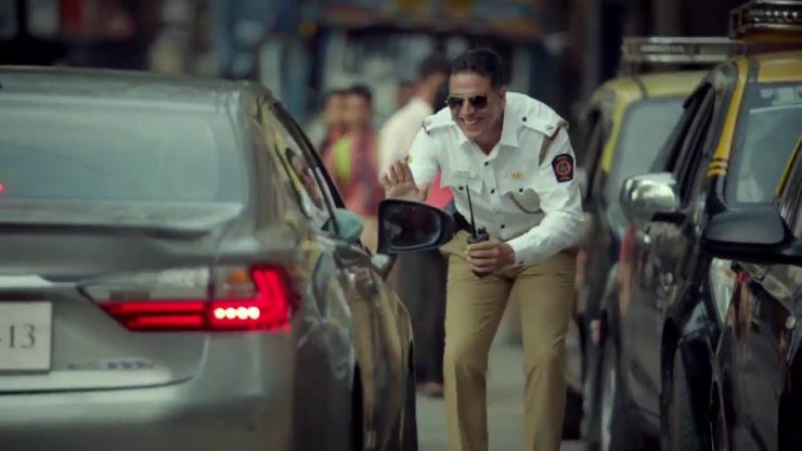 akshay kumar traffic policemen gold movie