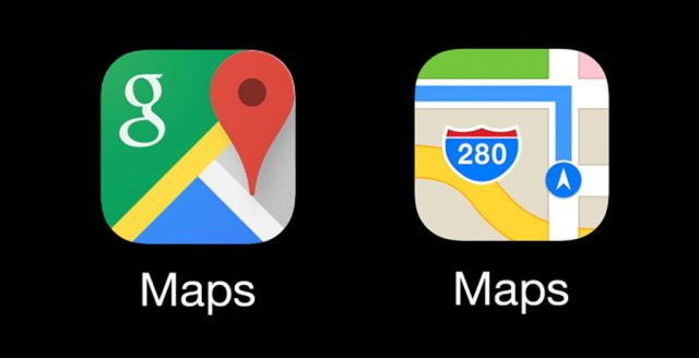 apple carplay google maps
