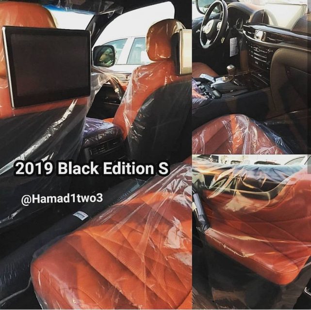 2019 Toyota Land Cruiser And 2019 Lexus Lx 570 Black Edition