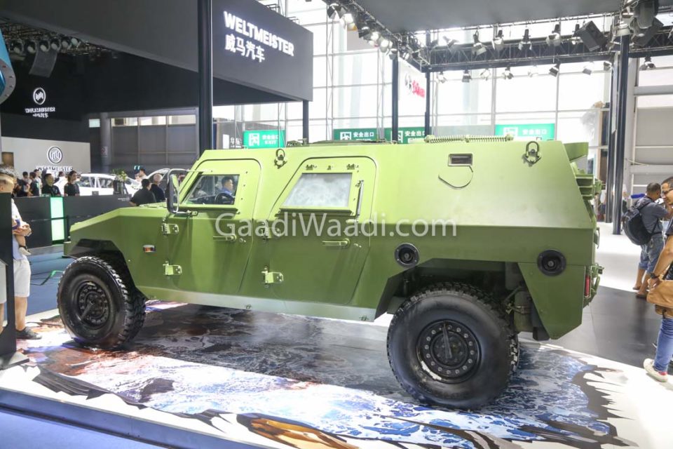 Hummer-like Dongfeng 4x4 Combat Vehicle Showcased at 2018 CMDS-1