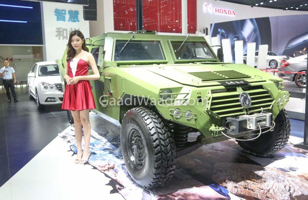 Hummer-like Dongfeng 4x4 Combat Vehicle Showcased at 2018 CMDS-4