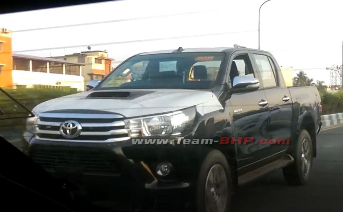 Toyota Hilux Pickup Truck Spied Testing In India; A Possible Future Launch?
