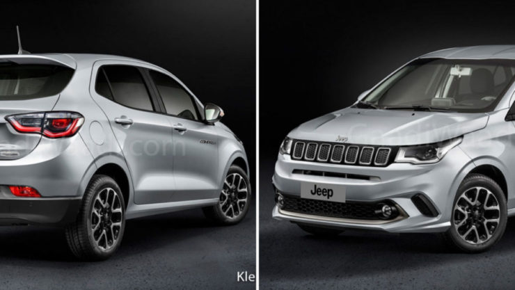 Jeep Compass Hatchback Could Be A Worthy Successor of The Fiat Punto – Rendering
