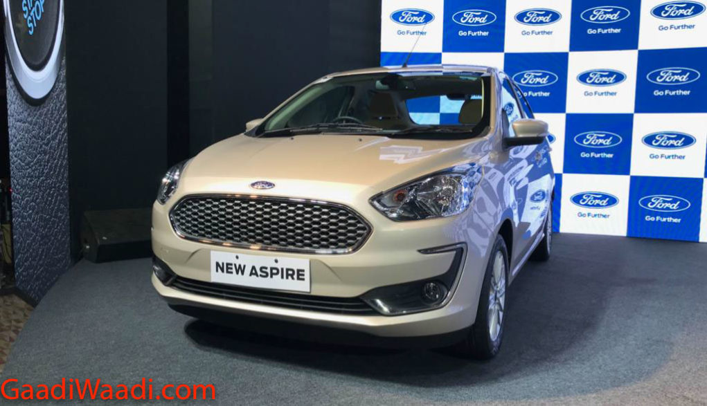 Ford Aspire Facelift Launched In India, Price, Specs, Features, Interior, Mileage 1