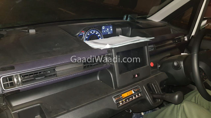 exclusive- maruti wagon r ev spied inside out-3