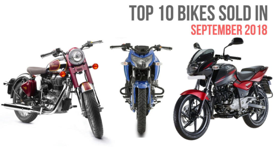 top 10 bikes september 2018