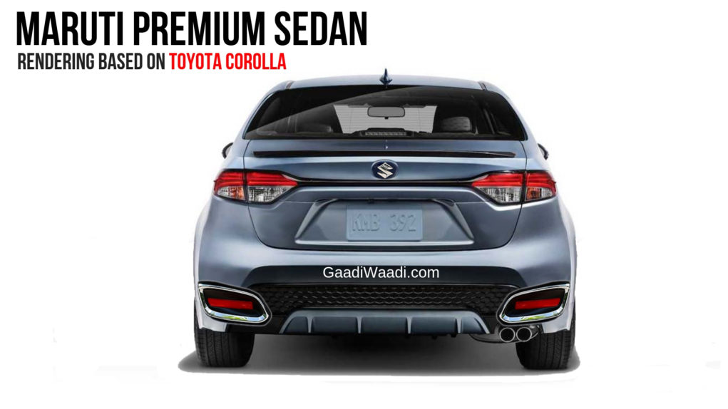 Maruti Corolla Based Premium Sedan