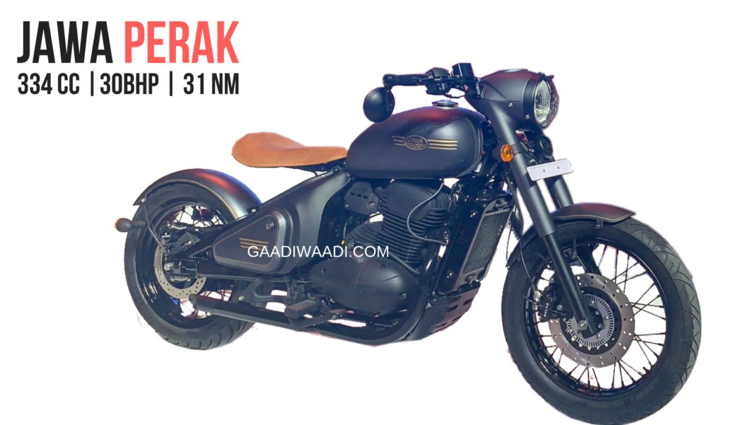 Jawa Perak Will Become The Most Affordable Bobber In India