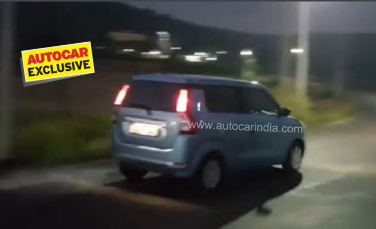 2019 Maruti Suzuki Wagon R Spied