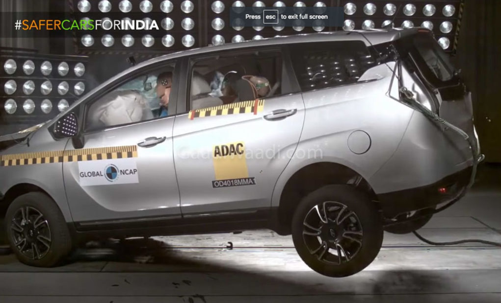 Mahindra Marazzo Is The First India-Made MPV To Get 4 Stars In Global NCAP