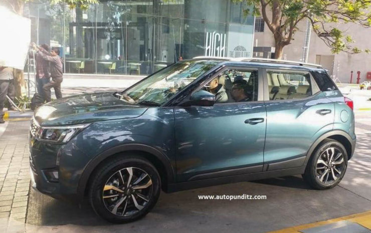 Mahindra XUV300 Spied Undisguised 2