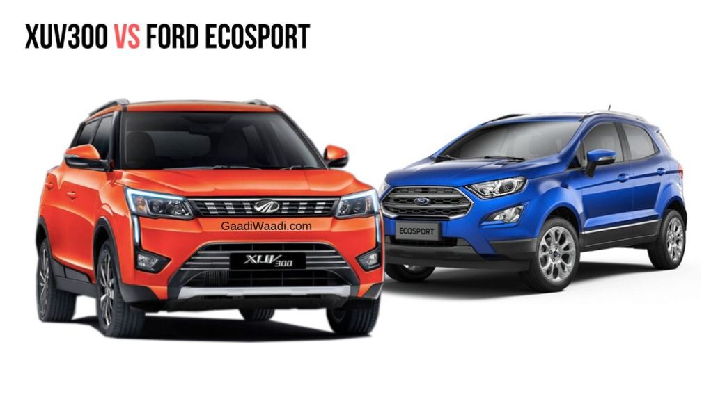 Mahindra-XUV300-vs-Ford-EcoSport