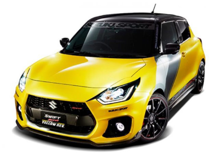 Suzuki Swift Yellow Rev Concept 2019 Tokyo Auto Salon