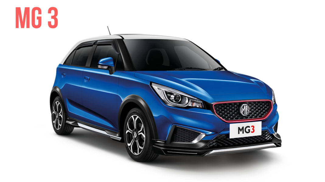 MG 3 Hatchback Showcased In India For The First Time