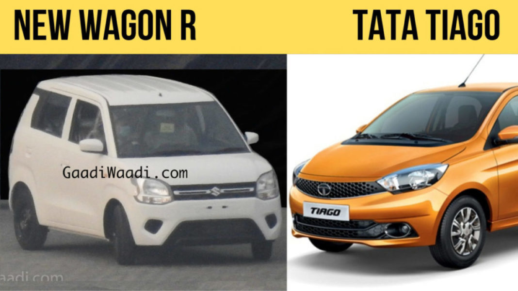 2019 Maruti Wagon R 1.2 vs Tata Tiago