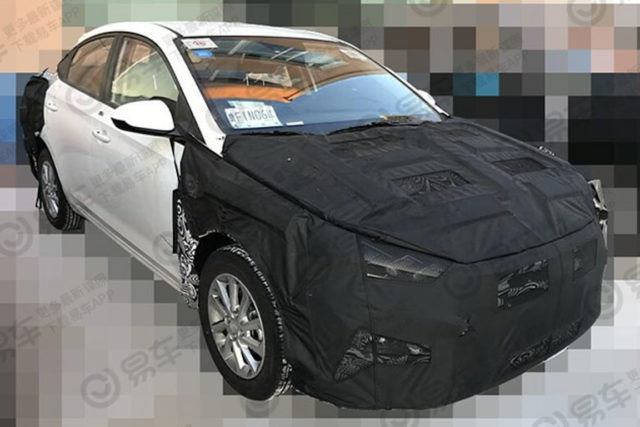 2020 Hyundai Verna Facelift Spotted